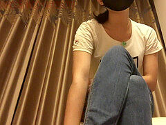 chinese domme JER stinkin' Socks Feet Humiliation POV