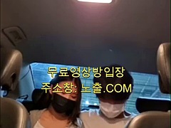 Korea hot babes kissing each other while touching each other in the car