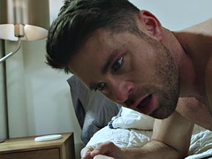 Beau Butler comforts Mason Lear in a very sensual way