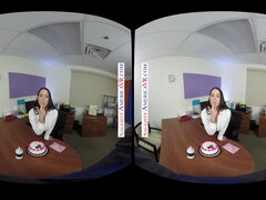 Angela White's Birthday Surprise: Getting naughty in VR!