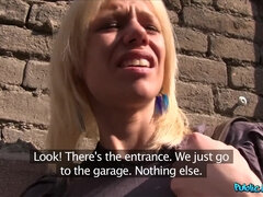 Blonde Fucks A Stranger In Underground Car Park 1