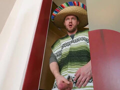 Luna Star gags & bounces on stepson's cock for Cinco de Mayo party