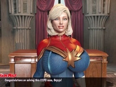 A Day with Captain Cougar, the Sexy Blonde Milf Superheroine - Cockham Superheroes #29