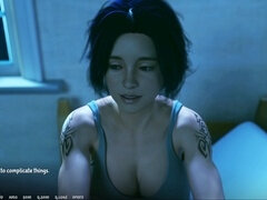 Walkthrough gameplay of AOA Academy #107 in HD featuring a hot mom character in 3DCG