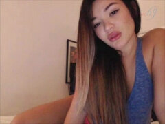 Lustful gal Gina Vice energizing webcam video