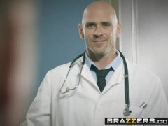 Brazzers - Doctor Adventures -  My Husband Is Right Outside... scene starring Reagan Foxx and Johnny