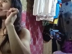 Asiatique, Nana, Tir de sperme, Fétiche, Philippine, Hard, Masturbation, Solo