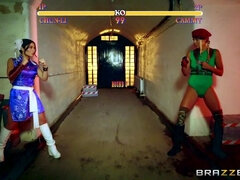 Sex Fighter: Chun Li vs. Cammy (XXX Parody)