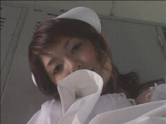 Exotic Japanese chick Erika Sato in Best Nurse, Blowjob JAV scene