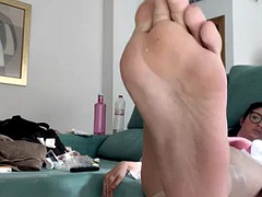 Big smelly soles for you