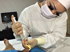 Nurse Medical Handjob