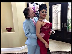 Transgender prom date needs some dick before the night is over