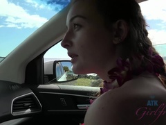 Danni makes it to Hawaii, and the nude beach.