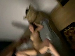 I fucked my ass with a dildo and my husband filmed me having my ass and moaning loudly