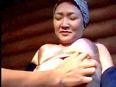 asian chubby Mature Cleaning chick