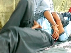 Stepsibling taboo action in Indian viral mms with black cock sucking