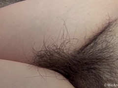 Morena, Holandés, Peludo, Masturbación, Pezones, Al aire libre, Ducha, Tatuaje