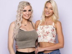 Blondies lesbians Kenna James and Kenzie Taylor love oral sex