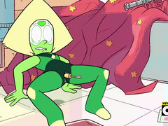 Peridot using Steven's eletric toothbrush for other hygienic purposes