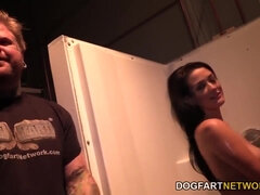 Katrina Jade Lets her Spouse Witness her Pound two Dark-Hued Dudes