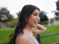 Real Teens - Penelope Woods is a horny Latina ready to fuck