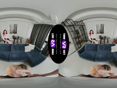 Ann Joy & Miss Olivia - Two best friends get deep dicked in virtual reality