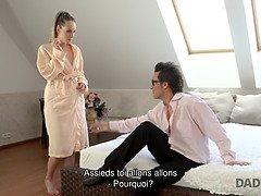 Jenny Simons gets a modern twist on a hot old-young sex session in HD