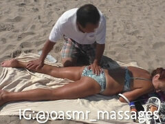 Beach Massage Porn