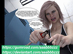 Giantess Comic: Found at the Gym - Chapter three