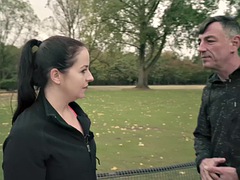Pik sutte, Brunette, Sædskud, Europærer, Tysk, Træningscenter, Hårdt, Sport