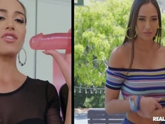 Zadek, Krásky, Velké péro, Kuřba, Dávení penisem, Přírodní, Venku, Kozičky