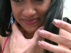 Cul, Gros cul, Tir de sperme, Faciale, Branlette thaïlandaise, Hard, Fille latino, Seins naturels