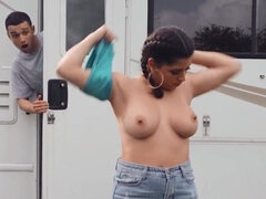 Culo grande, Tetas grandes, Mamada, Morena, Polla, Atragantadas, Lamidas, Adolescente