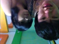 Motel sex with a dirty Korean couple