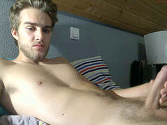 tastey cum shot of super-cute light-haired guy kaktus96 - Chaturbate