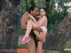 Grosser arsch, Grosser schwanz, Blasen, Vollbusig, Hd, Interrassisch, Orgasmus, Im freien
