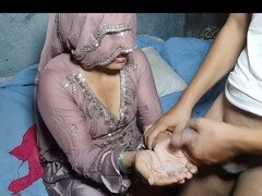 Newly married bhabhi Gulnazpk gives her devar the ultimate deep throat experience