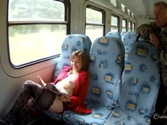 Leie, Grosser arsch, Hd, Nackt, Im freien, Öffentlich, Solo, Zug