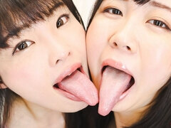 Asiatica, Coppia, Fetish, Giapponese, Baciando, Lesbica