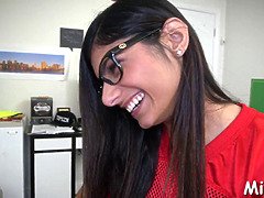 Crazy mia khalifa gets amorous pounding