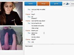 Excited Immature Girl On Omegle