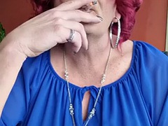 Amateur, Fetichismo travestista, Holandés, Transexual, Fumando