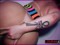 Latin-American depraved babe Angel Lima memorable porn video