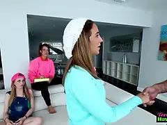 Enthousiasteling, Hd, Latijnse vrouw, Monster, Feest, Realiteit, Schreeuwen, Tiener