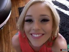 Sexually preparing my stepdaughter with my hard cock
