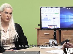 18, Audition, Blondine, Pik sutte, Tjekke, Penge, Søn, Teenager