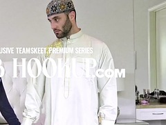 Teamskeet - Sexy teen strips and gives her body to their church placenta