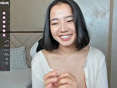 Asiático, Chica, Coreano, Solo