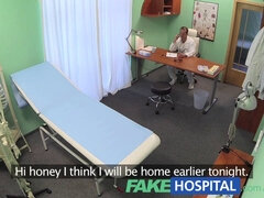 Hot MILF with fake hospital bill seduces doctor for POV creampie