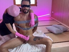 Bdsm, Bondáž, Dominace, Femdom, Rukavice, Honění, Latex, Milenka